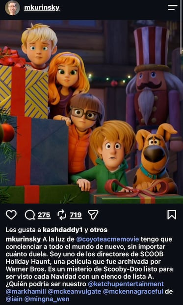 Coyote vs. Acme y otras películas canceladas por Warner Bros. Fotos: Warner