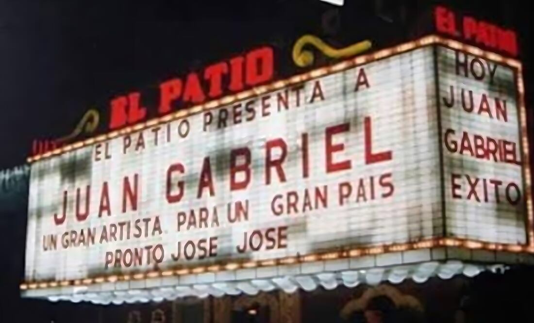 "El Patio", famoso centro nocturno en la CDMX donde cantaron José José y Juan Gabriel. Foto: Redes sociales