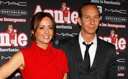 Andrea Legarreta y Erik Rubín han tenido momentos difíciles