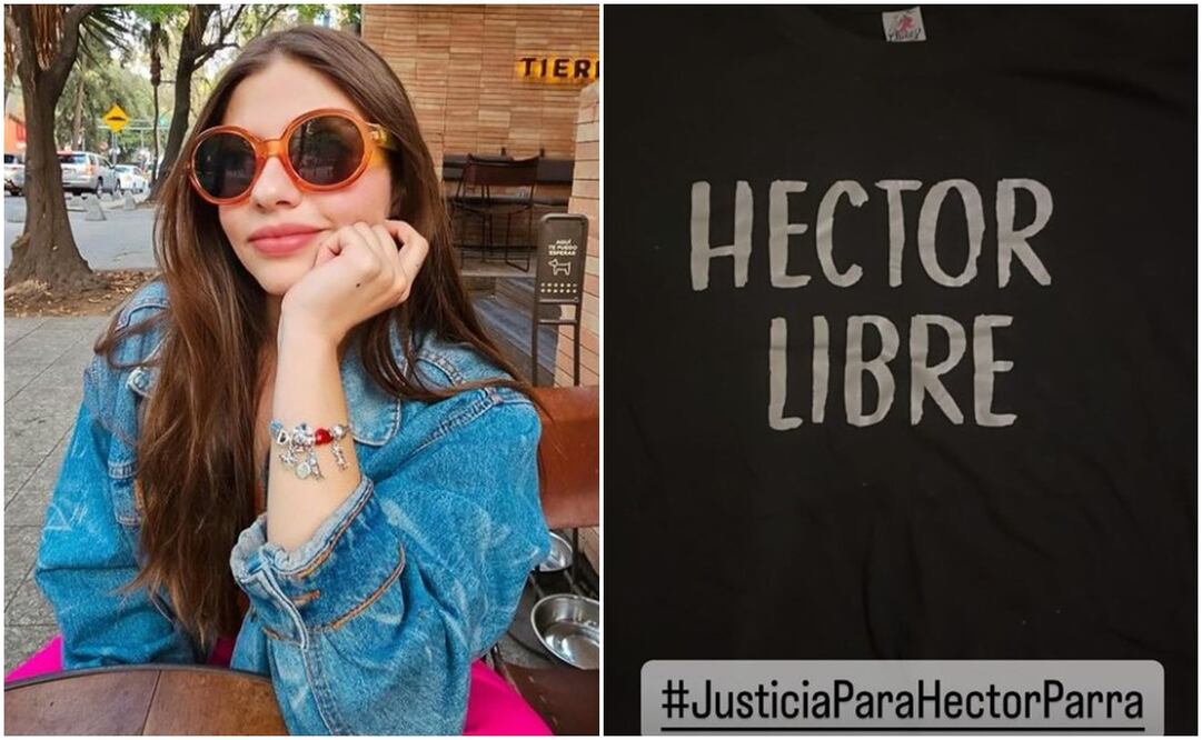 Daniela Parra sigue en la lucha junto a su padre Héctor Parra para demostrar la inocencia del actor.