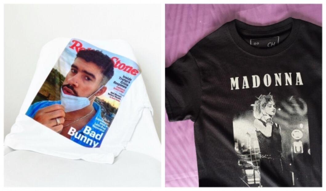 Así se llevan las camisetas estampadas en esta temporada 