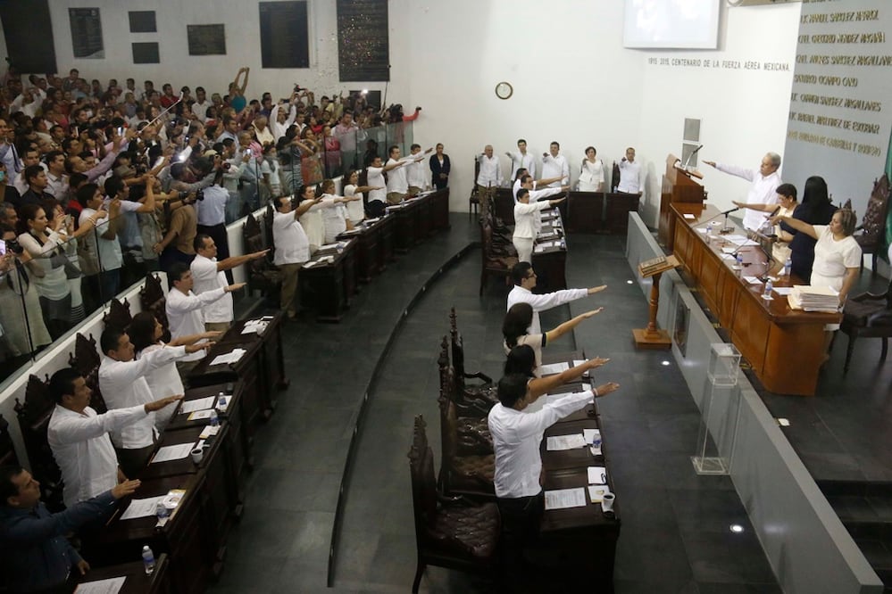 Entre los integrantes se encuentran el ex gobernador de Tabasco, Manuel Andrade Díaz, y Federico Madrazo, hijo de Roberto Madrazo Pintado (Foto: Luma López / EL UNIVERSAL)