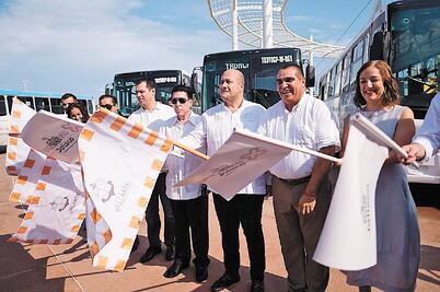 Inicia renovación de transporte público en Jalisco