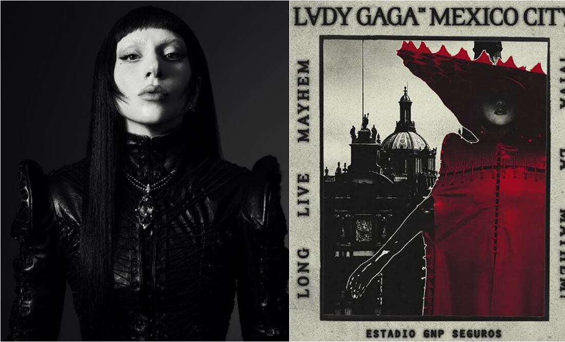 Lady Gaga anuncia concierto en la Ciudad de México, tras 13 años de su última presentación