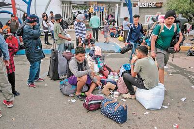 Devolución de migrantes de EU a México, al doble