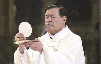 Cardenal ora para que servidores públicos renuncien a la corrupción