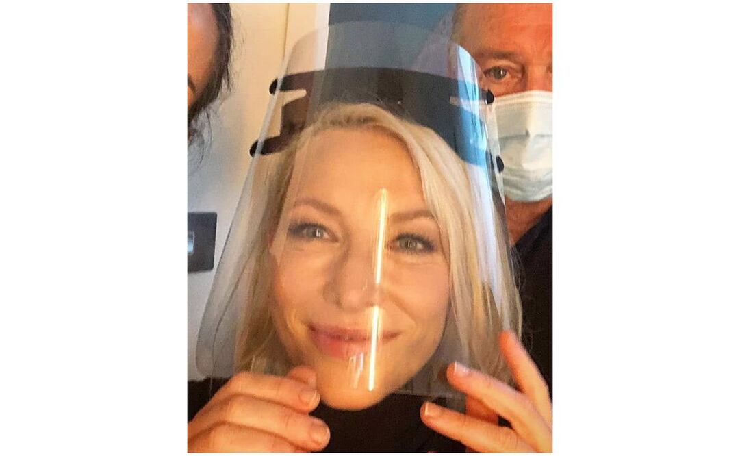 A la ceremonia asistirán personalidades como la actriz australiana Cate Blanchet, que aquí luce una careta, una medida que se aplicará en el festival. Foto: Instagram 