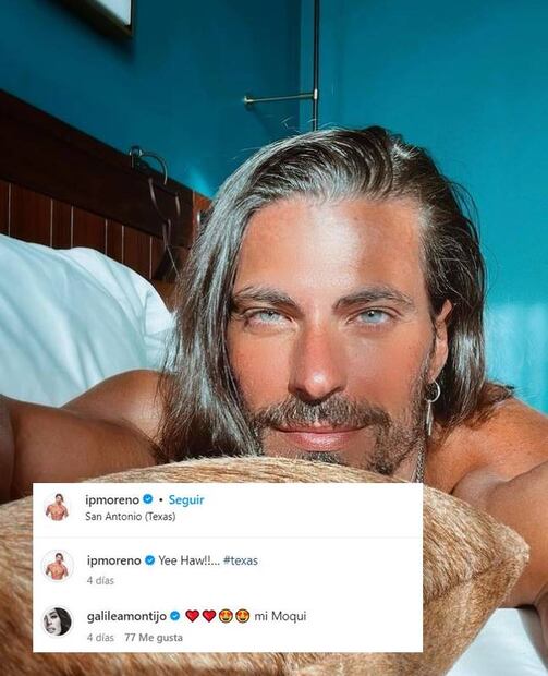 Galilea Montijo chulea a su novio Isaac Moreno.