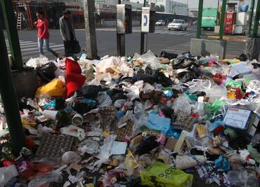 Se acumulan toneladas de basura en el Centro Histórico