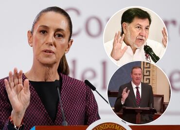 Sheinbaum reacciona a confrontación de Fernández Noroña por remesas con senador de EU; “que todo mundo se serene”, dice