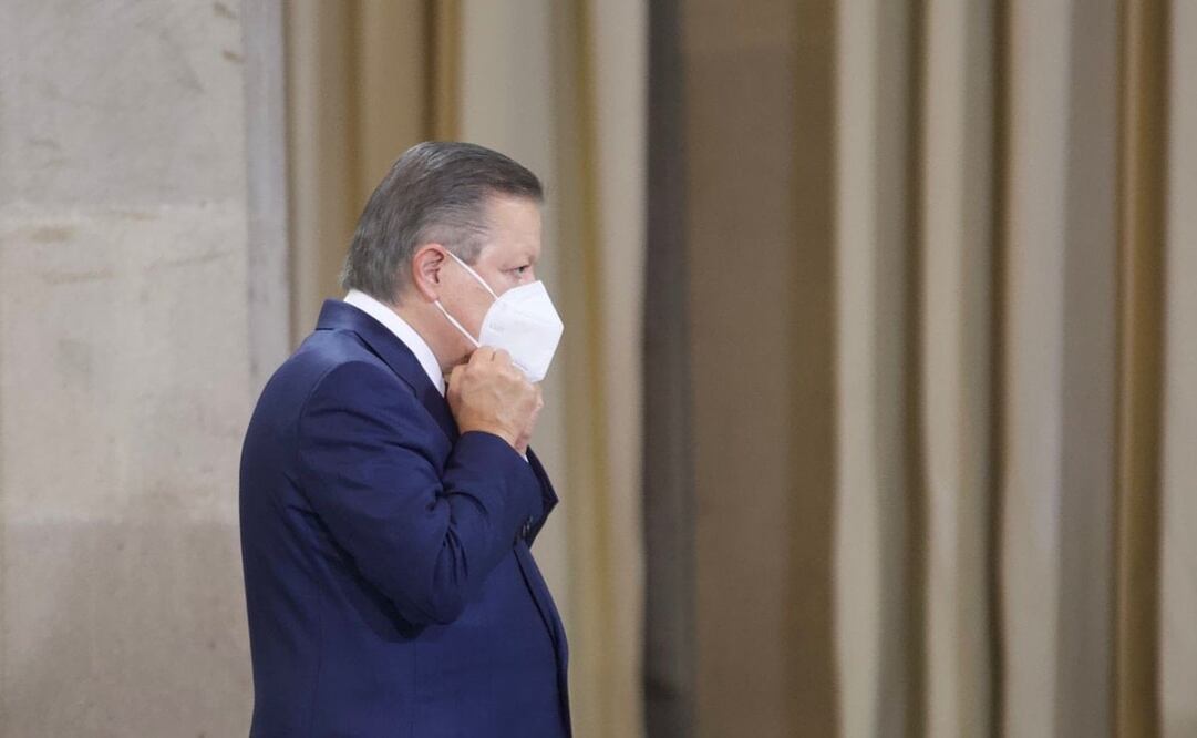 Arturo Zaldívar, presidente de la Corte, ofrece mensaje EN VIVO. Foto: Germán Espinoza / EL UNIVERSAL 