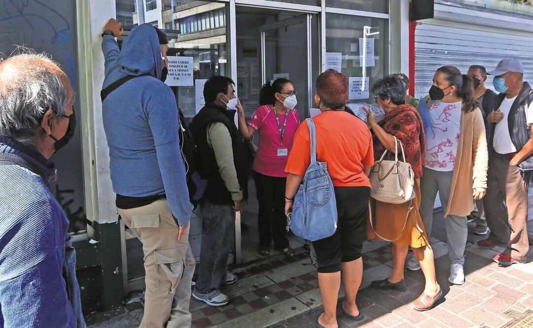 La secretaria de Bienestar, Ariadna Montiel, convocó a acudir al Módulo de Bienestar para incorporarse a la pensión. Foto: EL UNIVERSAL