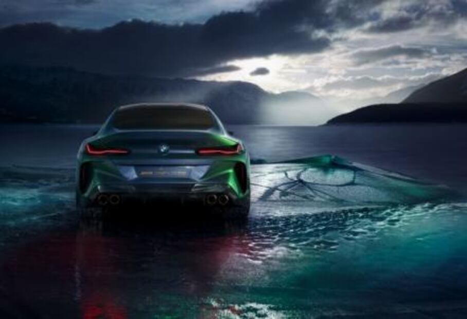 BMW Concept M8 Gran Coupé un sedán de cuatro puertas deportivo y elegante