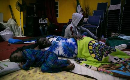 Mujeres migrantes de haiti