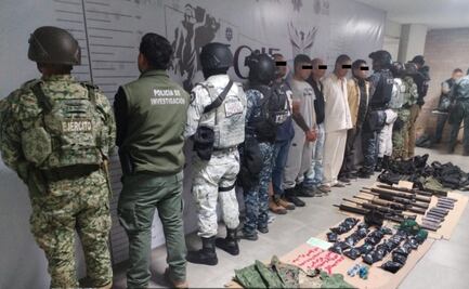 Cae “El Barca”, presunto jefe de plaza del crimen organizado en Zacatecas; le aseguran armas, droga y equipo táctico