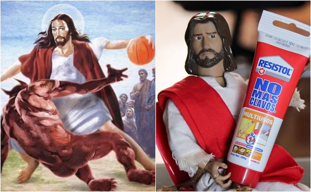 Este Viernes Santo se lleva a cabo la representación de la Pasión de Cristo. Foto: X