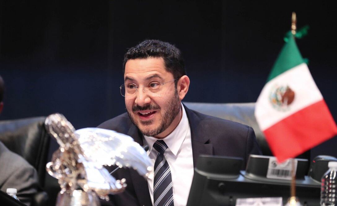 El presidente del Senado Martí Batres (TOMADA DE http://comunicacion.senado.gob.mx)