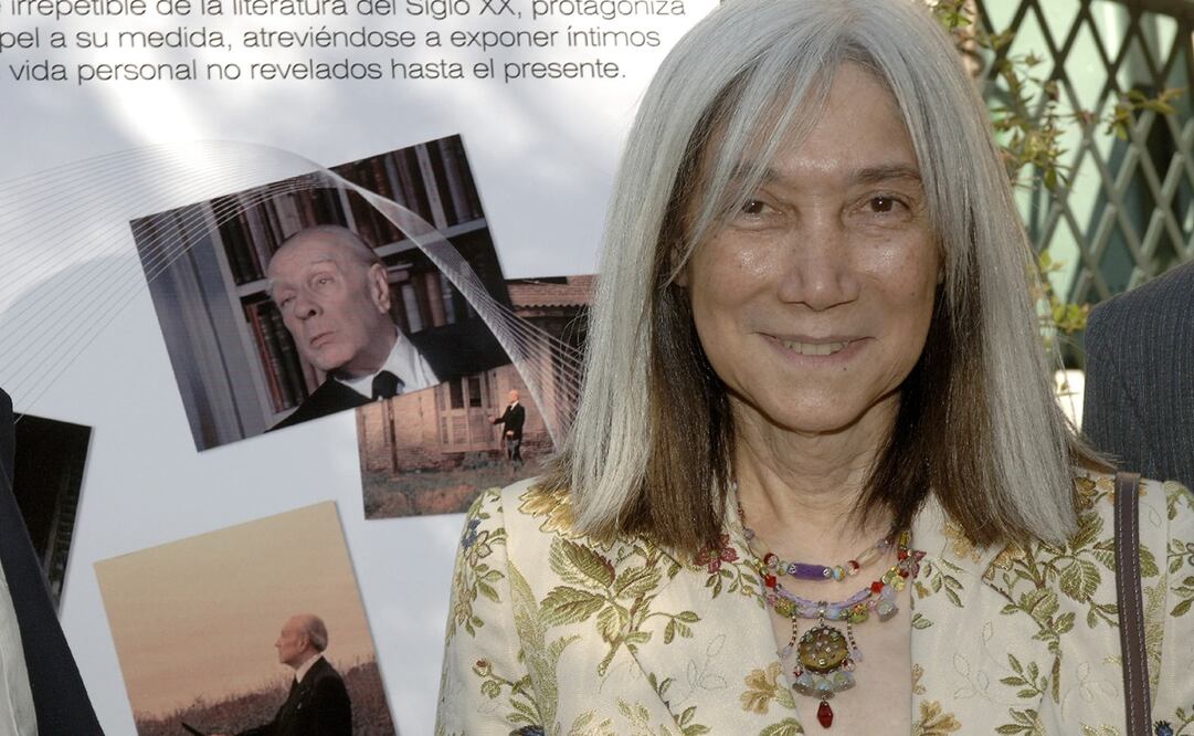 María Kodama, titular de la propiedad intelectual de la obra de Borges. Foto: EFE, archivo