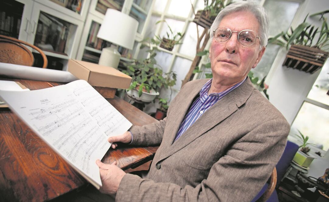 Mario Lavista ​ nació el 3 de abril de 1943 en la Ciudad de México. Foto: ARCHIVO EL UNIVERSAL