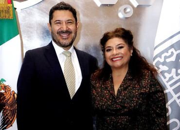 Clara Brugada sostiene reunión privada con Martí Batres