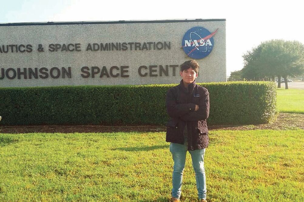 Jonathan Sánchez se prepara para representar por segunda vez a México en el “Air and Space International Program” de este año. Foto: ARCHIVO EL UNIVERSAL