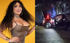 Paolita Suárez sufre fuerte accidente automovilístico en León; esto se sabe sobre el estado de salud de “La Perdida”