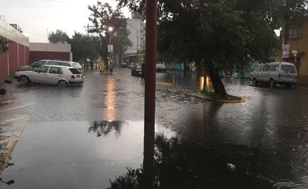 Se inundan inmediaciones de hospital de La Villa