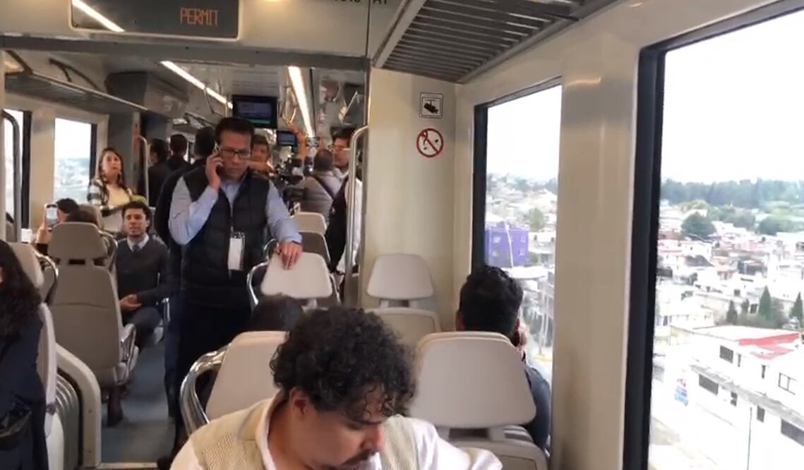 El recorrido entre las estaciones Zinacantepec, Toluca Centro, Metepec y Lerdo es de 20 kilómetros y se recorrerá en tan solo 20 minutos a una velocidad máxima de 80 kilómetros. Foto especial