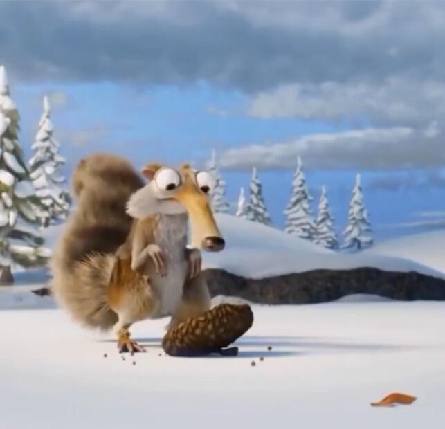 La era de hielo: Scrat por fin atrapa su bellota en un nuevo cortometraje