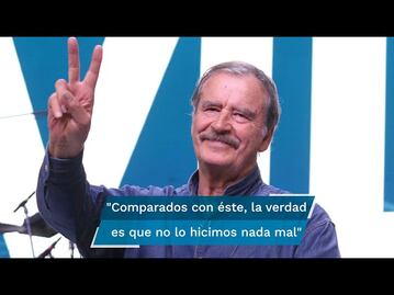 Vicente Fox asegura que "con el neoliberalismo teníamos más empleos que con la farsa actual"