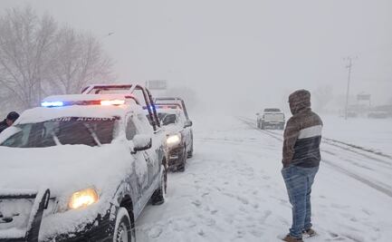 Continúan nevadas y bajas temperaturas en Chihuahua; se ha brindado albergue temporal a 263 personas