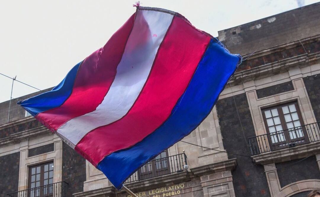 Protesta de mujeres trans en Toluca / Foto: Cuartoscuro