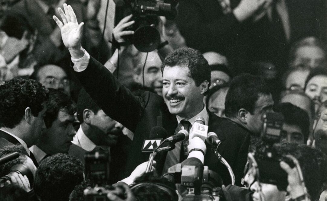 El excandidato presidencial del PRI, Luis Donaldo Colosio Murrieta en una imagen de archivo . Foto: Archivo / Fototeca / EL UNIVERSAL