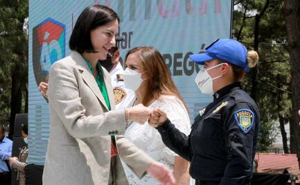 Lía Limón destaca reducción en delitos de alto impacto en Álvaro Obregón; reconoce a policías 