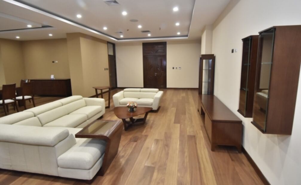 Así era la suite presidencial “de jeque árabe” donde vivía Evo Morales