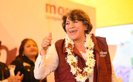 “Qué bueno que están reconociendo la gran obra que es el AIFA", dice Delfina Gómez en su visita a San Felipe del Progreso