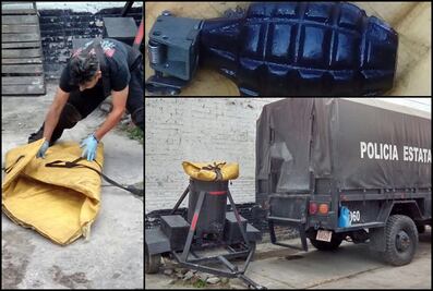 Hallan granada cerca de un bar de Neza