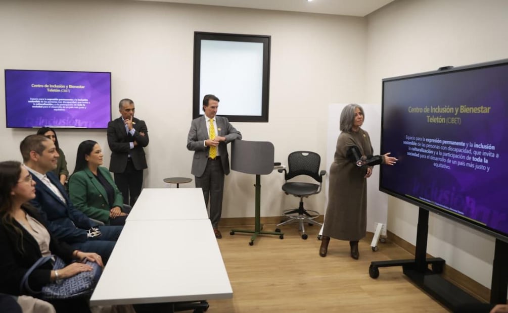 Ariadna Montiel, secretaria del Bienestar durante la inauguración del nuevo Centro de Inclusión y Bienestar Teletón en Lomas de Chapultepec, CDMX (03/12/2025). Foto: Carlos Mejía / EL UNIVERSAL