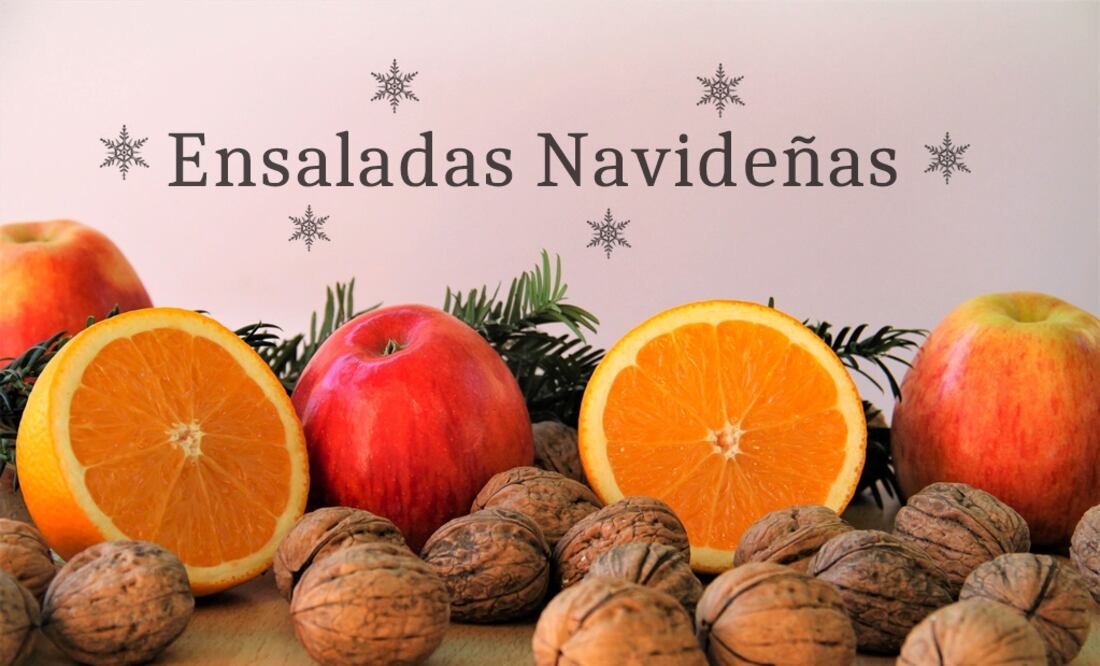 Las ensaladas pueden llevar verduras y frutas, proporcionan fibra, vitaminas y minerales. (Fotos: Pixabay)