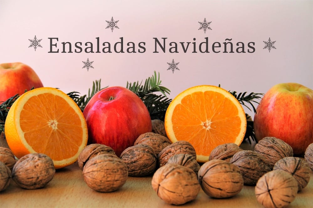 Las ensaladas pueden llevar verduras y frutas, proporcionan fibra, vitaminas y minerales. (Fotos: Pixabay)