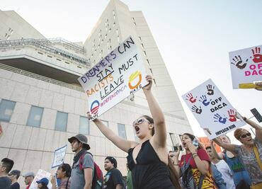 Critica prensa "manipulación política" contra “dreamers” en Washington