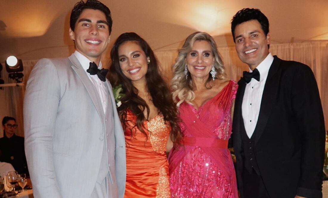 Los hijos de Chayanne han heredado el carisma del cantante y la belleza de su madre. Foto: Instagram.
