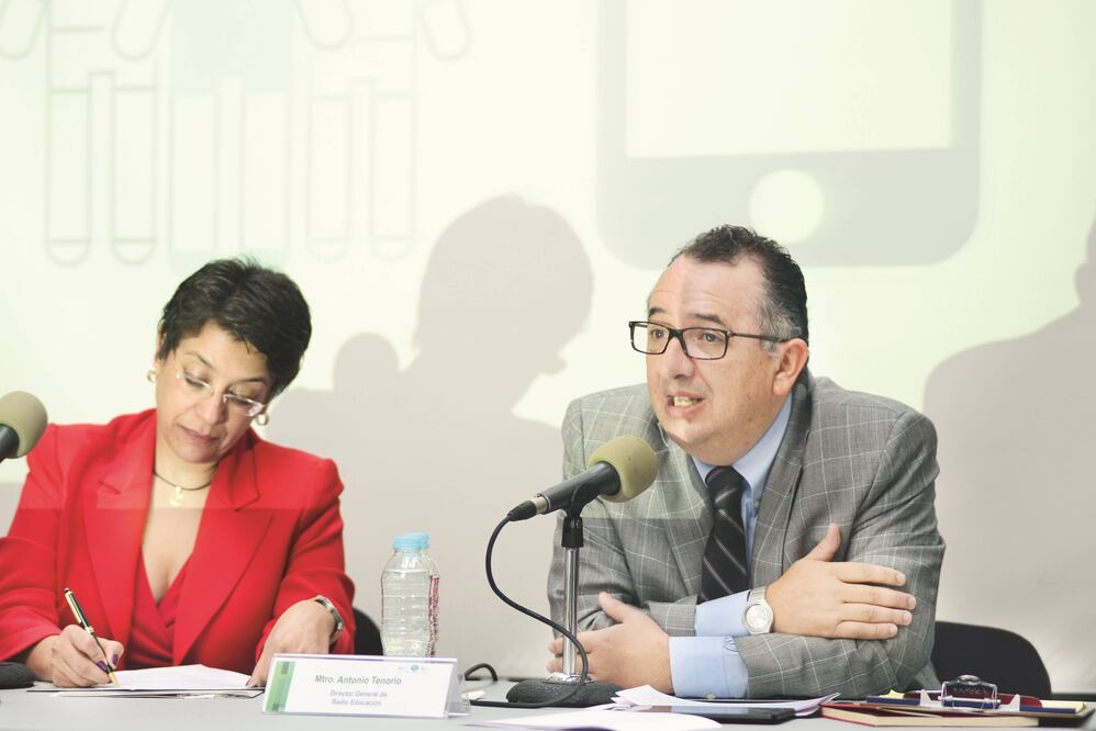 Antonio Tenorio, director de Radio Educación (ARCHIVO EL UNIVERSAL)