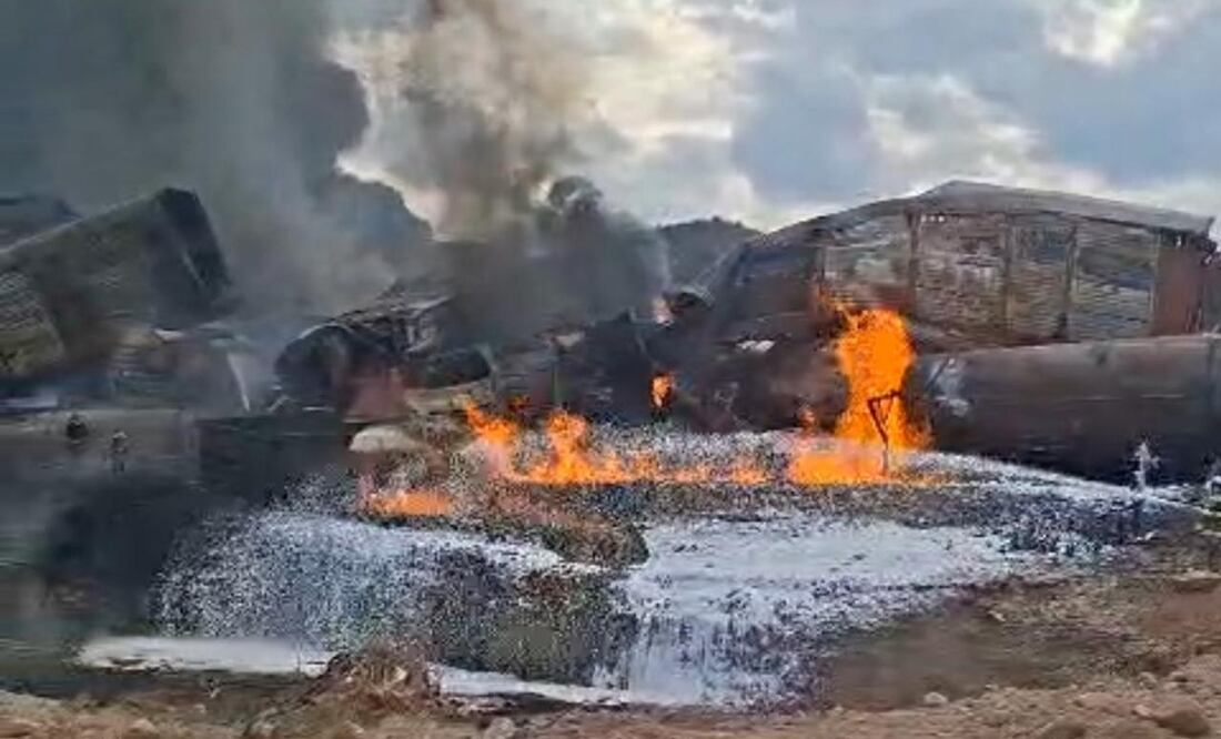 Las autoridades informaron que la situación se encuentra controlada y no existe riesgo para la población. Foto: Especial