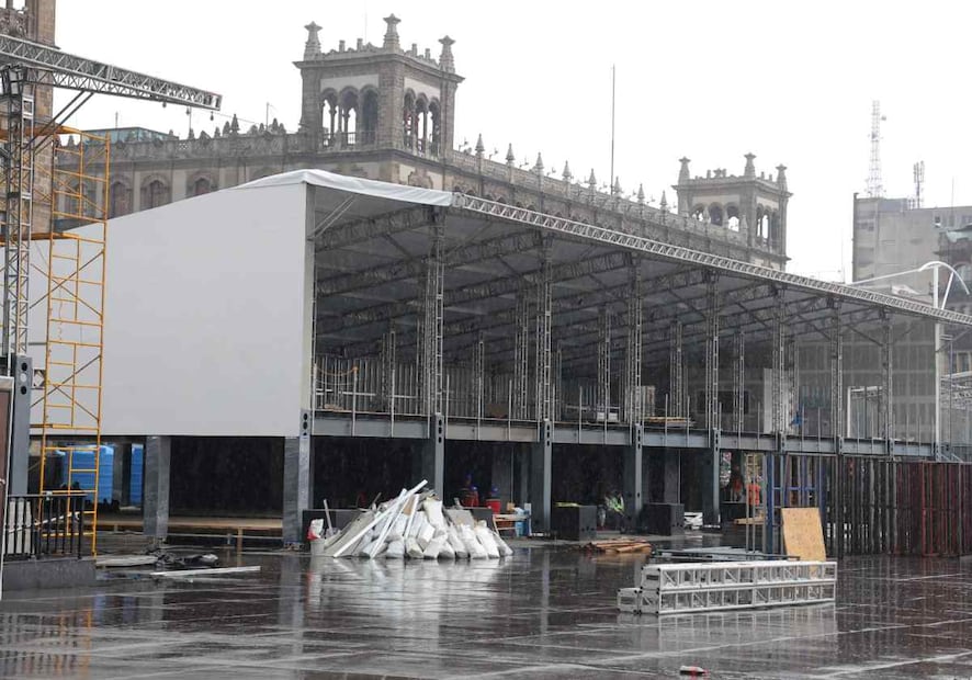 FIFA Fan Fest en el Zócalo capitalino. Foto: Gabriel Pano / EL UNIVERSAL