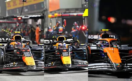 Checo Pérez décimo, Max Verstappen segundo y Lando Norris gana el GP de Singapur