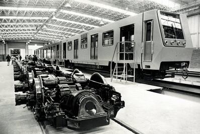 En Ciudad Sahagún se construyeron los primeros convoyes del metro hechos en México