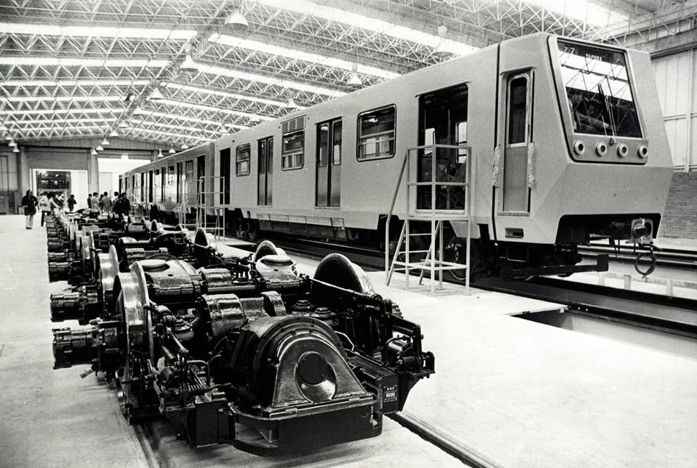 En Ciudad Sahagún se construyeron los primeros convoyes del metro hechos en México