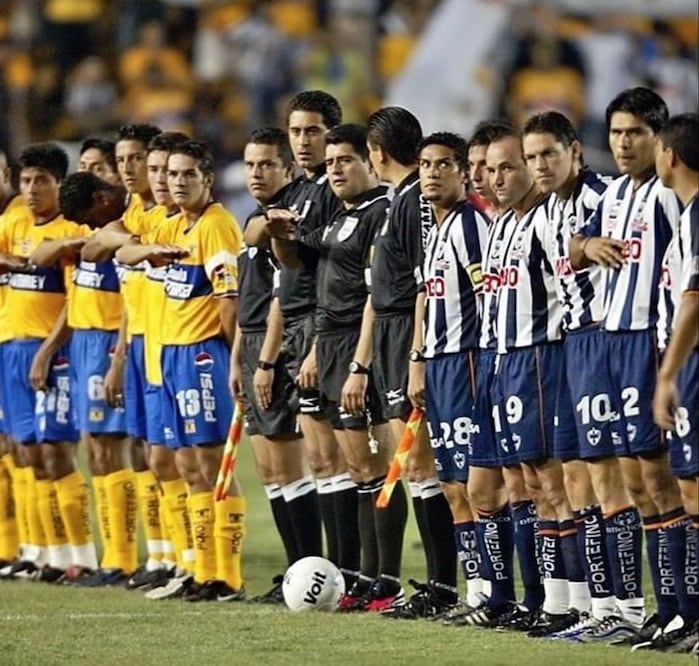 Rayados y Tigres en el Clausura 2003 / Foto: Instagram Guillermo Franco