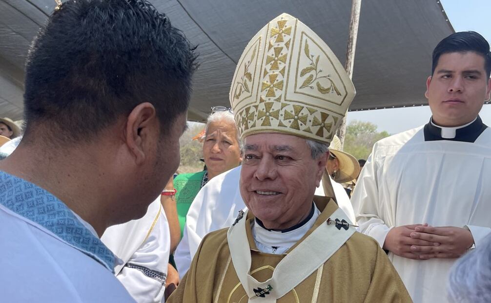 Cortés Contreras expresó su voluntad por un evangelio más cultural, en relación a lo social, a la salud, familia y a la ecología. Foto: Xóchitl Álvarez - EL UNIVERSAL